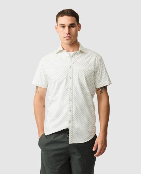 Glenburn Sports Fit Shirt, FOREST