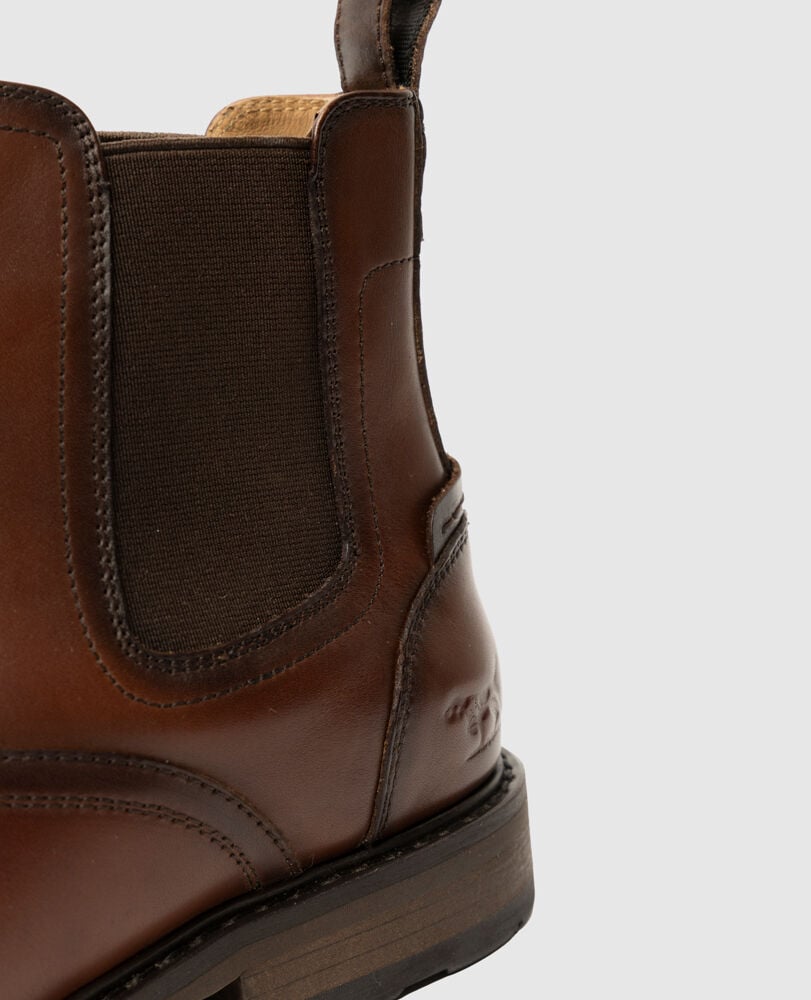 Dargaville Chelsea Boot, REDWOOD, Detail 3