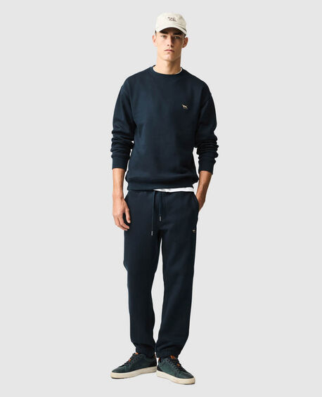 Otago Crew Neck Sweat, ECLIPSE