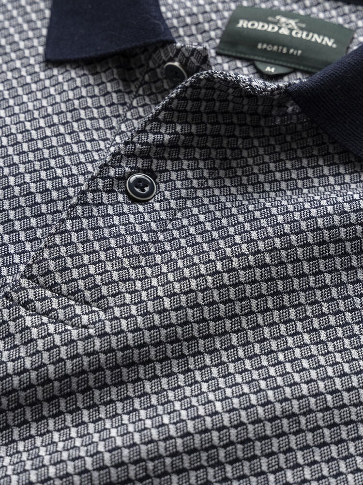 Leeson Sports Fit Polo, IRON, Detail 2