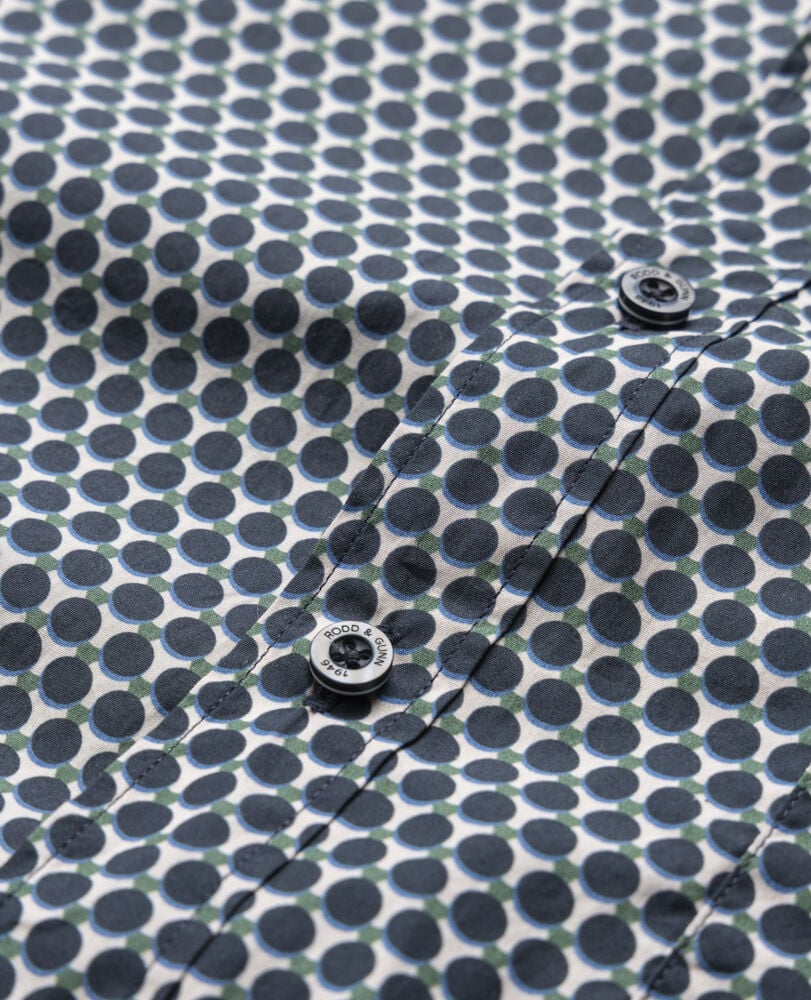 Wickham Sports Fit Shirt, PEACOCK, Detail 2