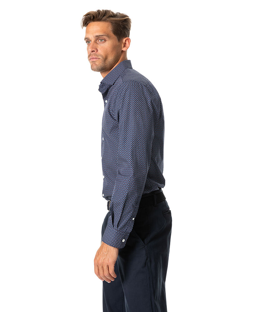 Carricktown Sports Fit Shirt, INK, Back