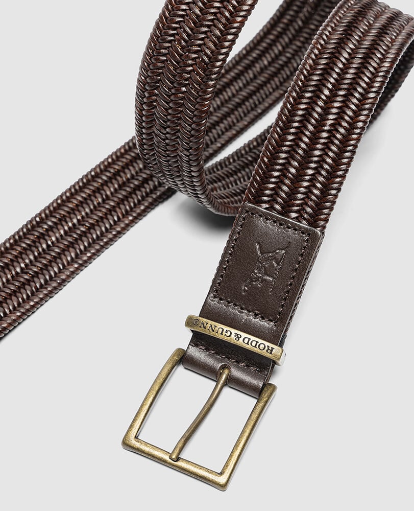Stirling Stretch Belt, TESTA DI MORO, Back