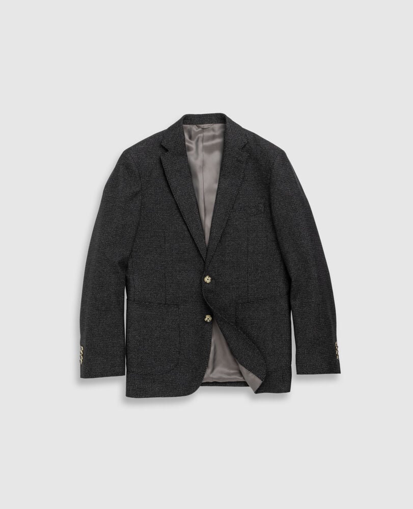 Thorton Sports Fit Jacket, CHARCOAL, Flat Lay