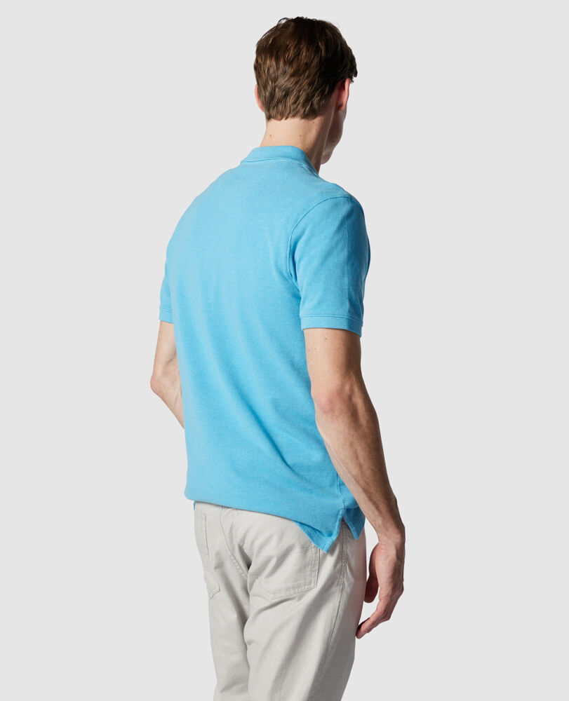 The Gunn Polo/Maui Blue LG, MAUI BLUE, Back