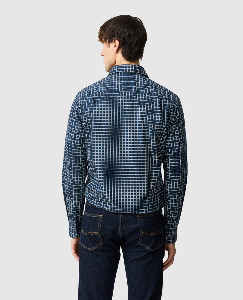 Sailrock Sports Fit Shirt, MIDNIGHT, Back