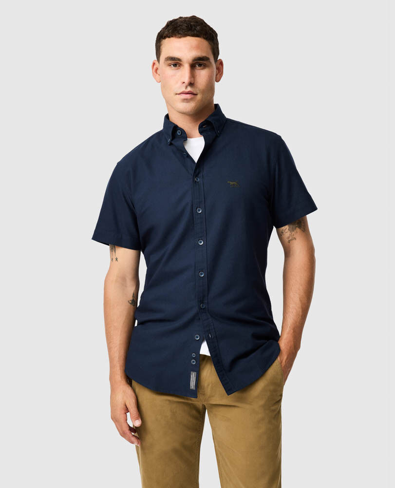 Gunn Oxford Sports Fit Shirt, , Front
