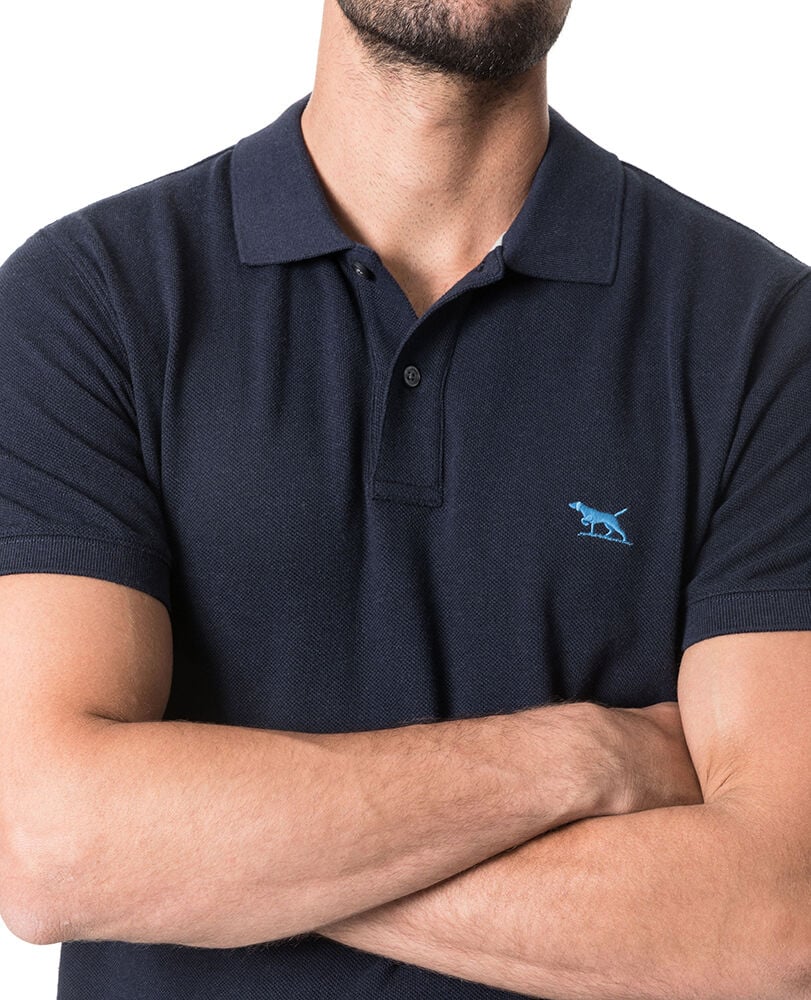 The Gunn Polo Personalised, NAVY, Detail 2