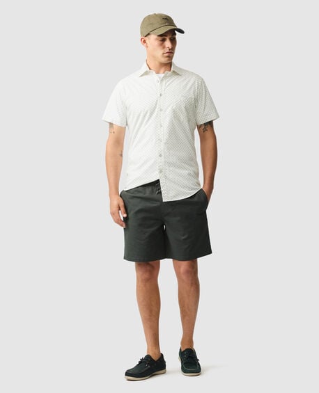 Glenburn Sports Fit Shirt, FOREST