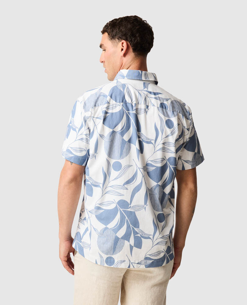 Carrington Shirt, STONEWASH, Back