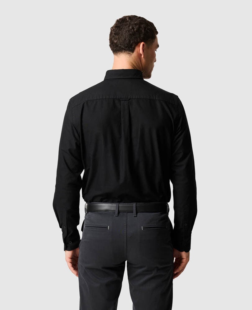 Gunn Oxford Pd Hemd mit sportlicher Passform, ONYX, Back