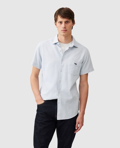 Airtex Sports Fit Shirt, SKY