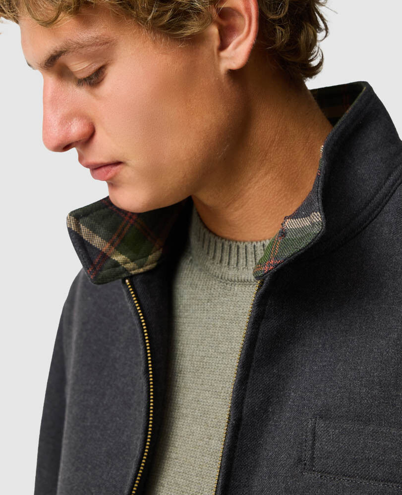 Rhodes Peak Jacket, CHARCOAL, Detail 3