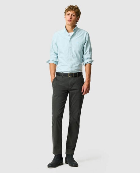 Gunn Oxford Sports Fit Shirt, SEAFOAM