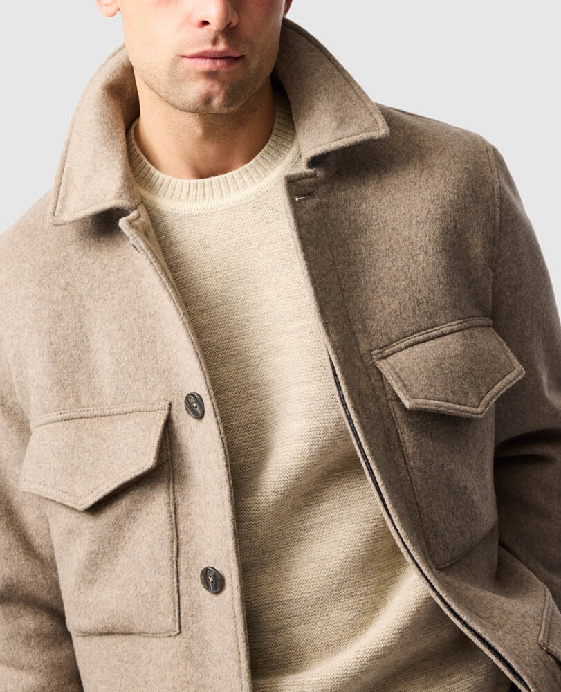 Heyward Coat, HELLBRAUN, Detail 3