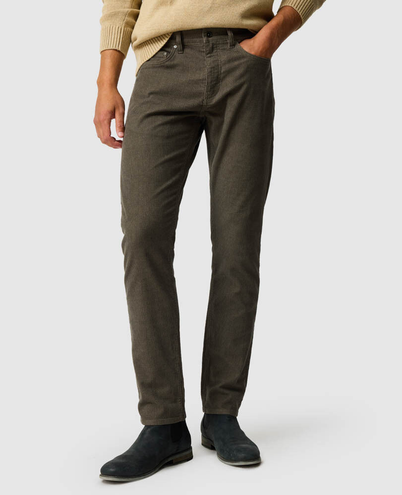 Glenvar Straight Fit Jean, LATTE, Front