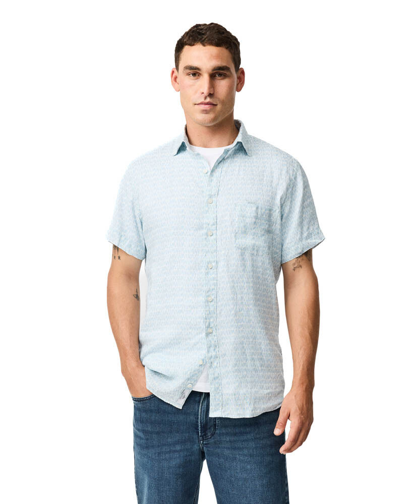 Chemise coupe sportive Glenene, CR&Eacute;PUSCULE, Front