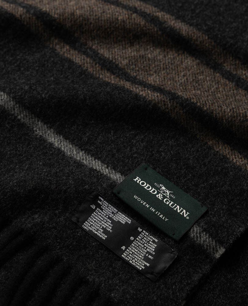 Wanaka Scarf, CARBON, Back