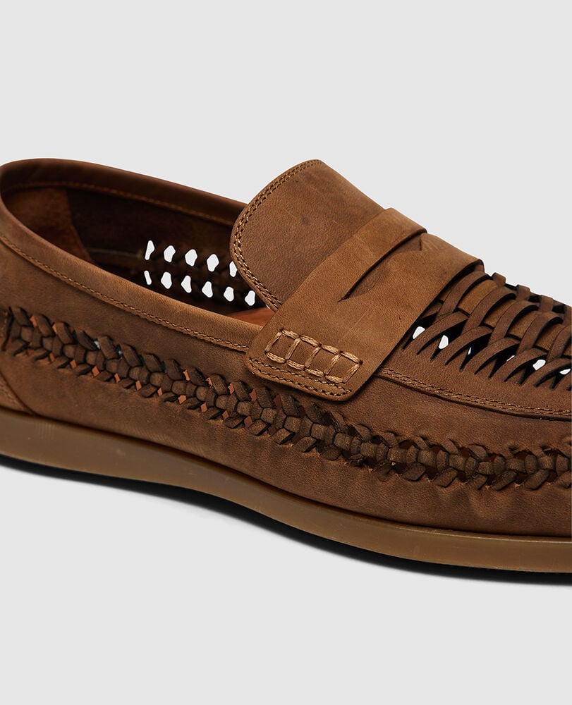 Gisborne Huarache Slip On, TROPICAL BIRCH, Detail 2