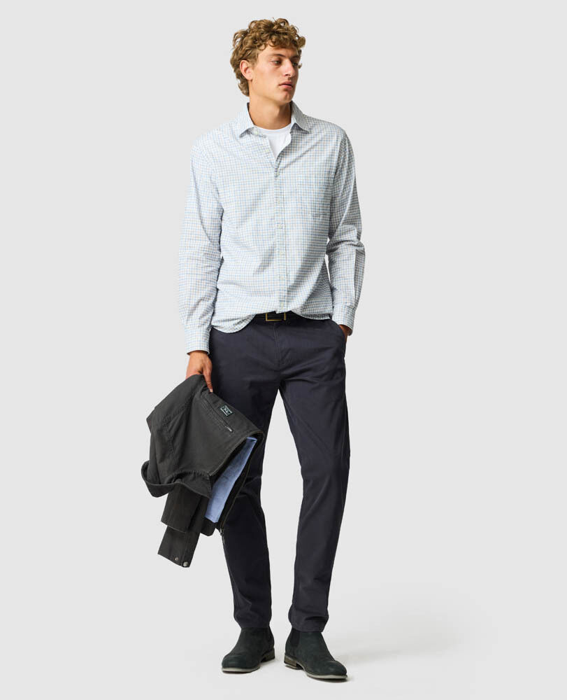 Gledknowe Sports Fit Shirt, NATURAL, Off Front