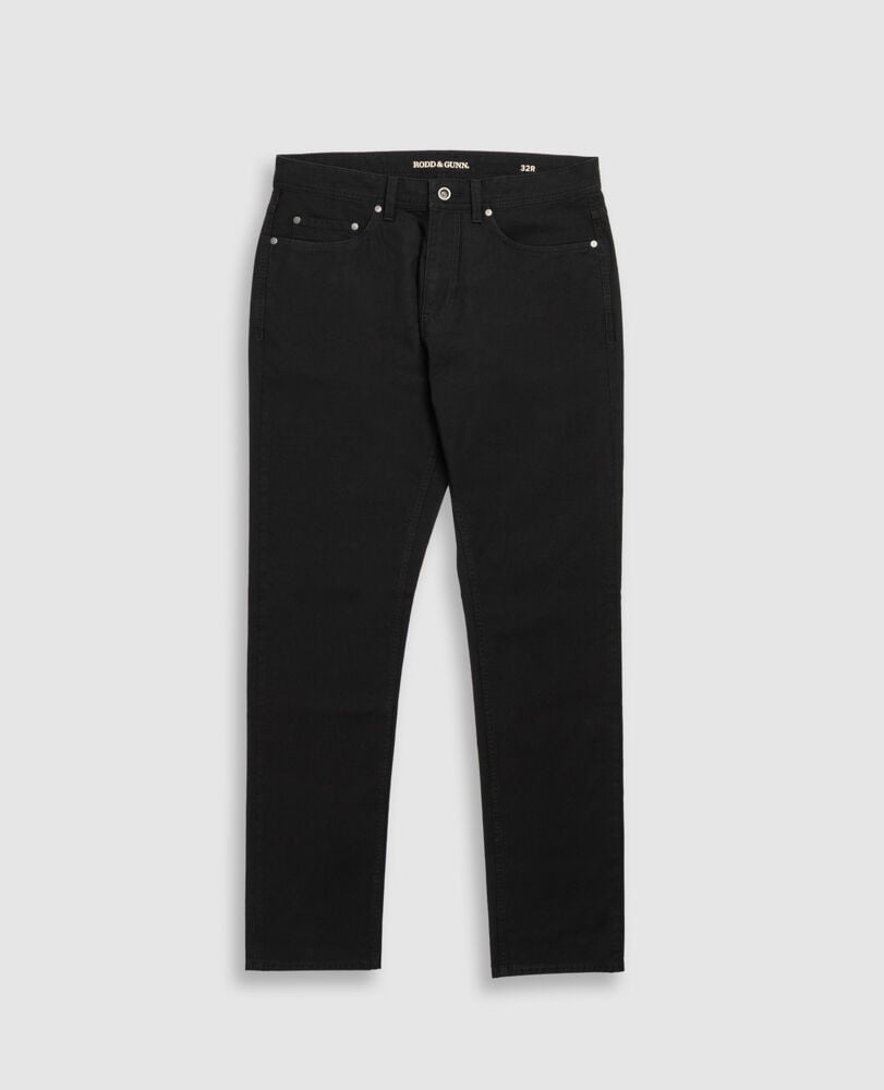 Gunn Straight Fit Jean, ONYX, Flat Lay