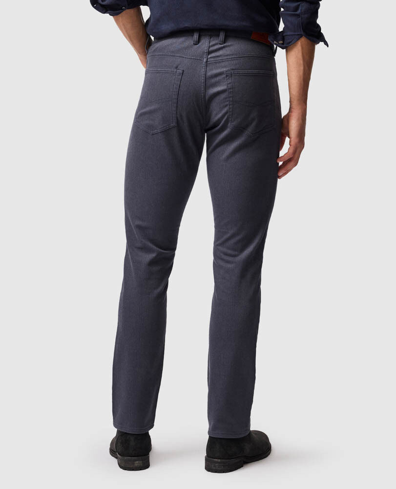 Motion Melange Straight Fit Jean, NAVY, Flat Lay