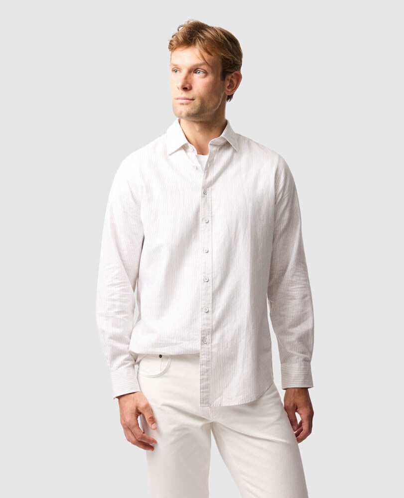 Bastia Hill Shirt, SAND, Front