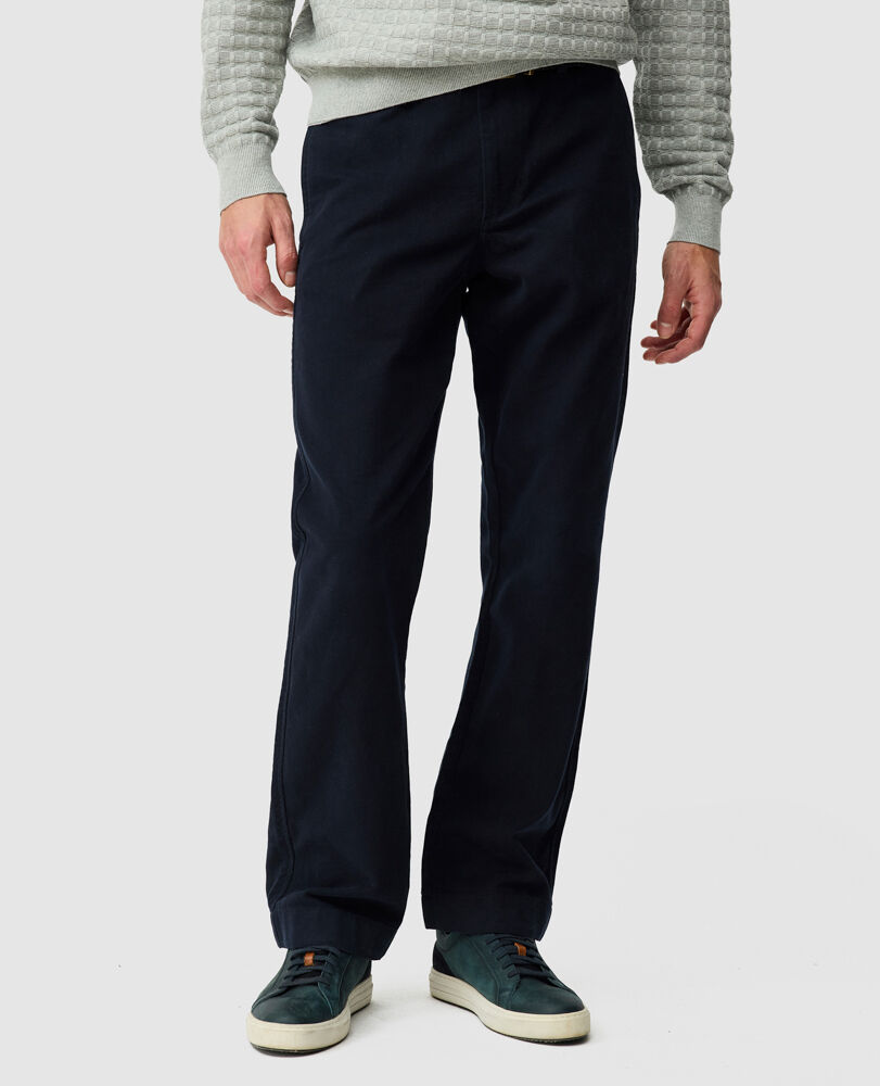 Clyde Relaxed Fit Pant, NAVY, Front