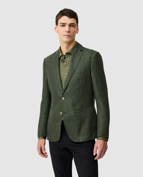 The Cascades Sports Fit Jacket, BAYLEAF