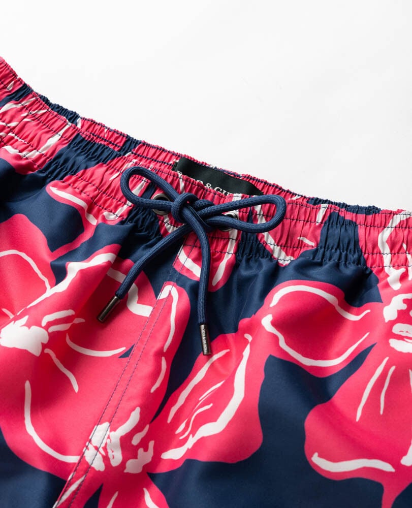 Broadford Swim Short, FUCHSIA, Detail 2