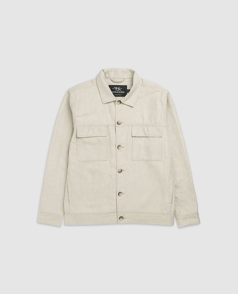 Swanson Jacket, ECRU, Flat Lay
