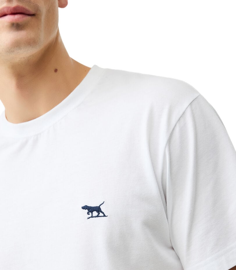 The Gunn Sports Fit Tee 2.0, SNOW, Detail 3