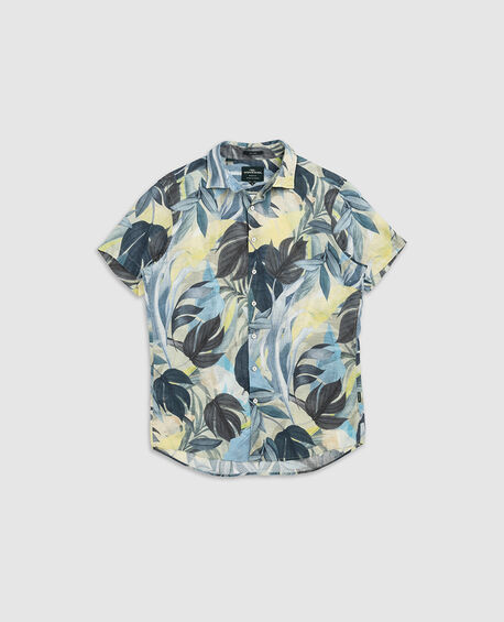 Edwin Street Sports Fit Shirt, LEMON