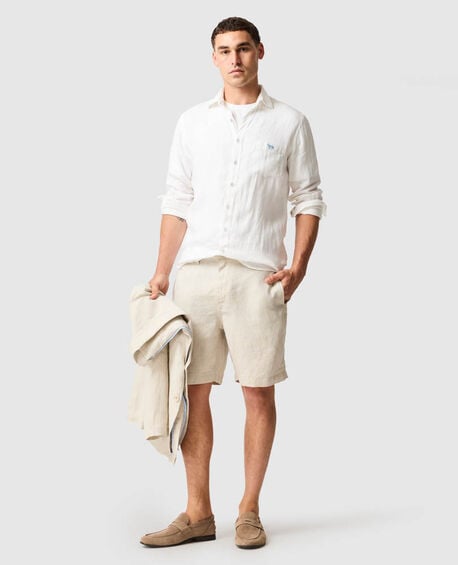 Resort Linen Short, OATMEAL