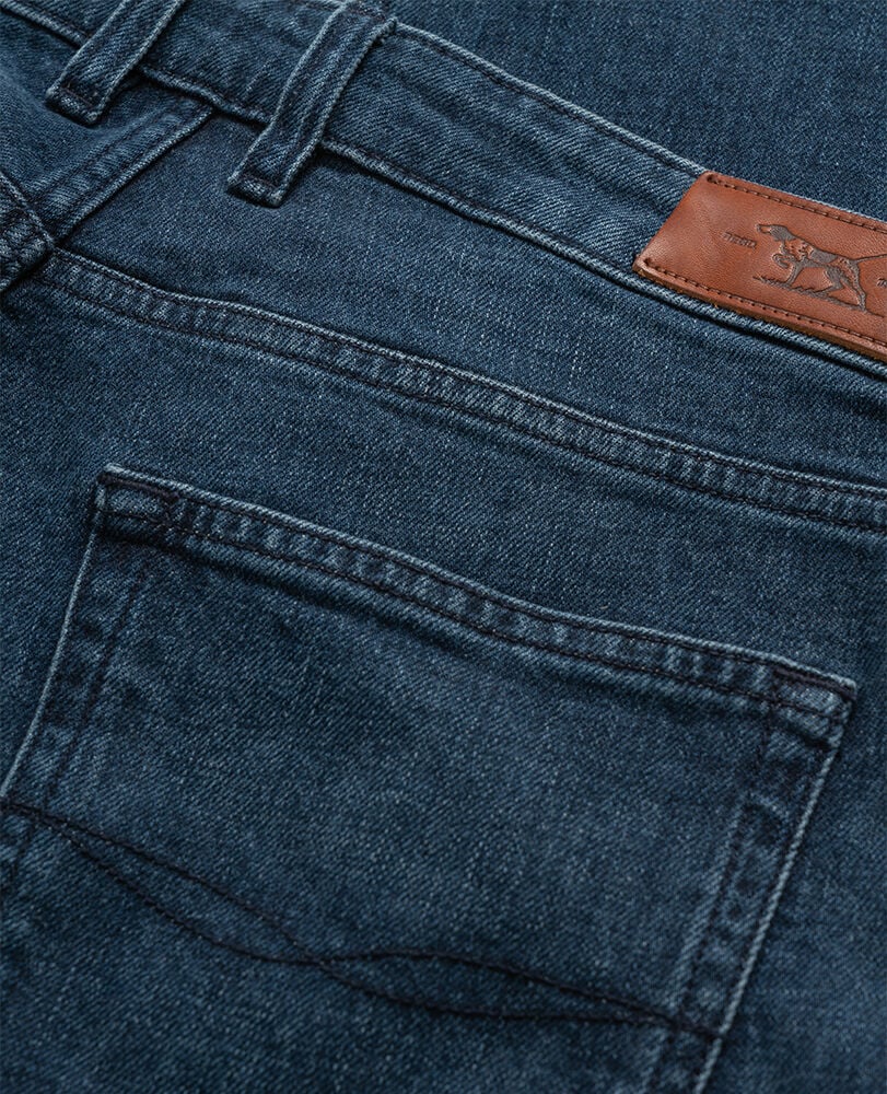 Owaka Straight Italian Denim, TRUE BLUE, Detail 3