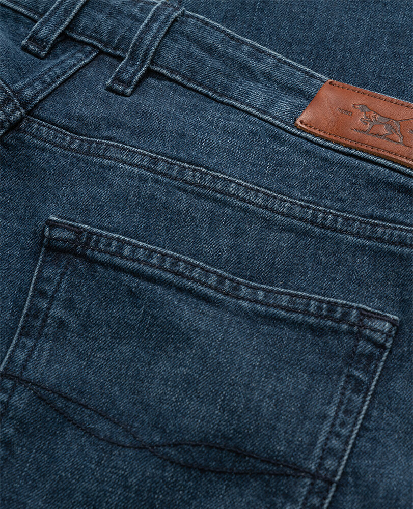Owaka Straight Italian Denim, TRUE BLUE, Detail 3