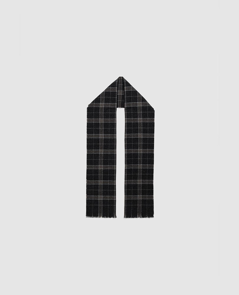 Drury Scarf, NERO MULTI, Off Front