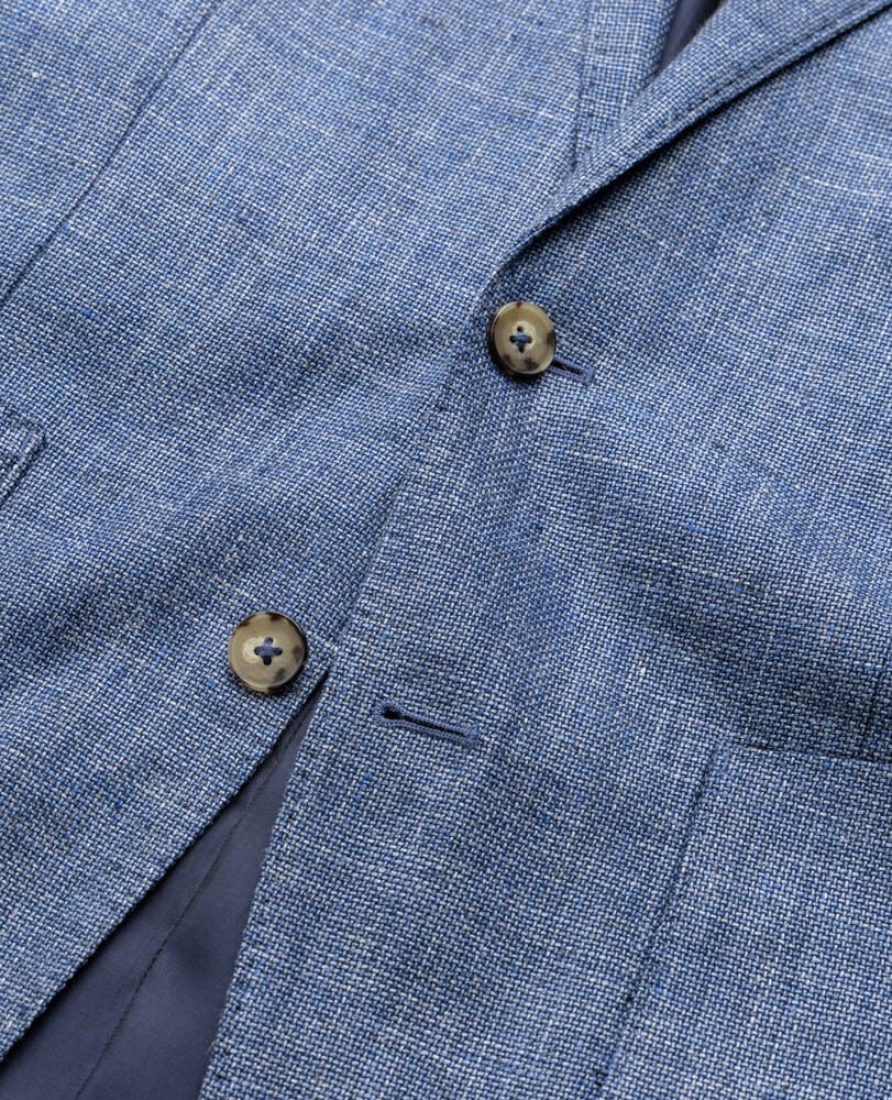 The Cascades Sports Fit Jacket, MARINA, Detail 2