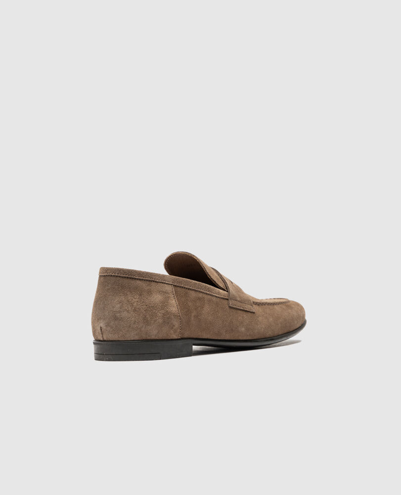 Spiga Loafer, TAUPE, Back