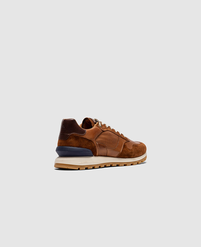 Quarry Hill Sneaker, COGNAC, Back