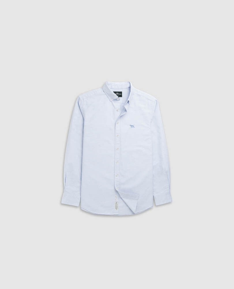 Oxford Crossing Shirt, POWDER BLUE, Detail 3