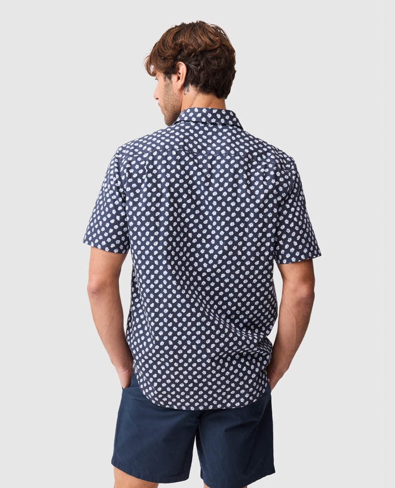 Thomsons Crossing Shirt, NAVY, Back