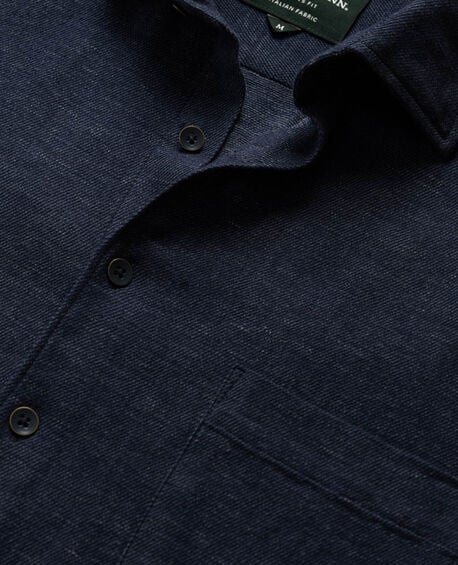 Port William Sports Fit Shirt, DENIM