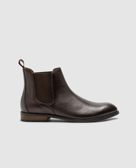 Kingsview Road Chelsea Boot, CHOCOLATE