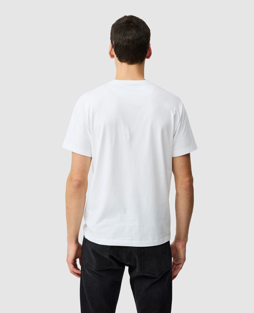 The Logo Tee 2.0, SNOW, Back
