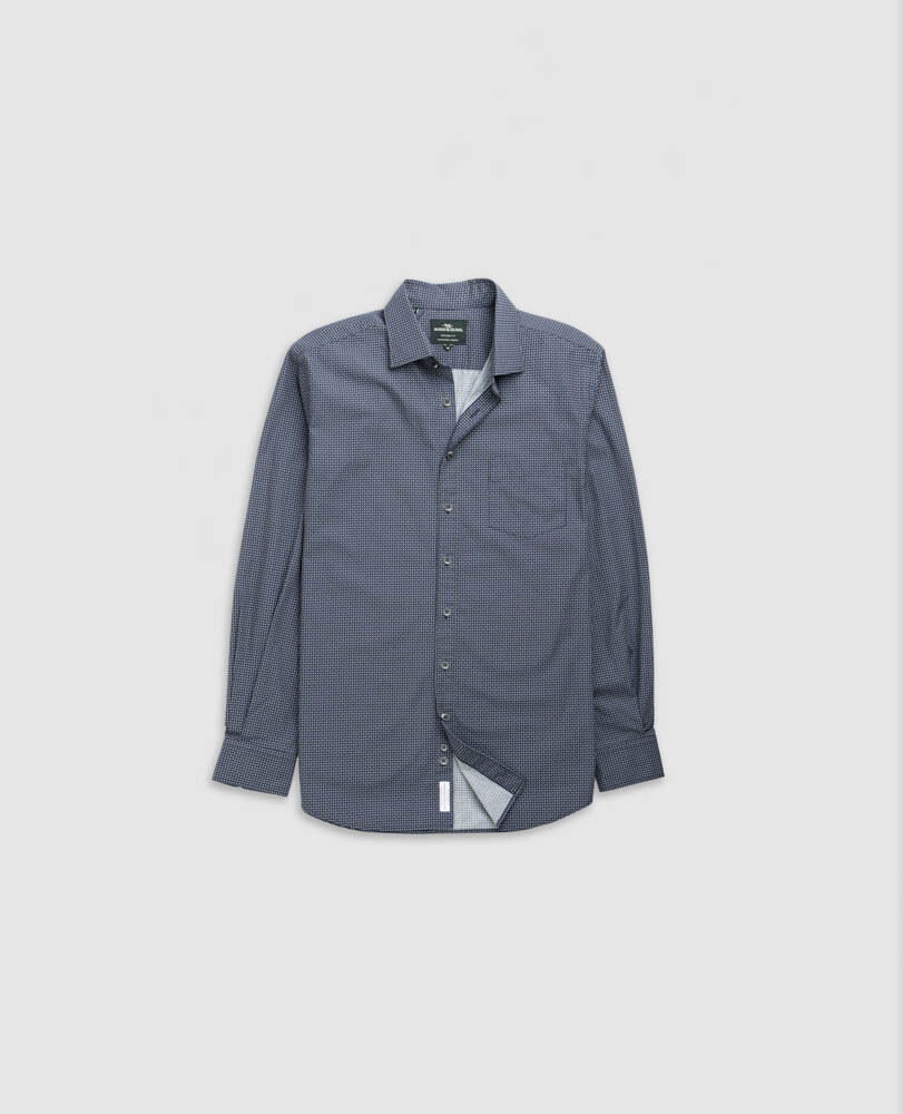 Masson Creek Shirt, INK, Flat Lay