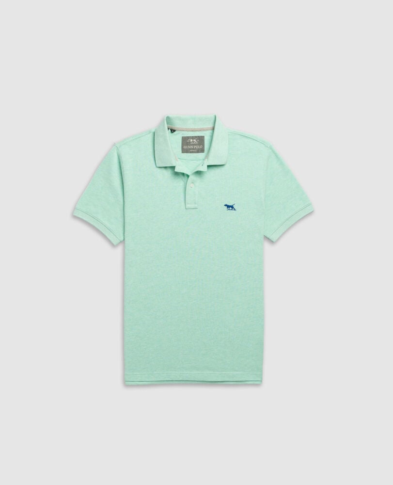 The Gunn Sports Fit Polo, MINT, Flat Lay