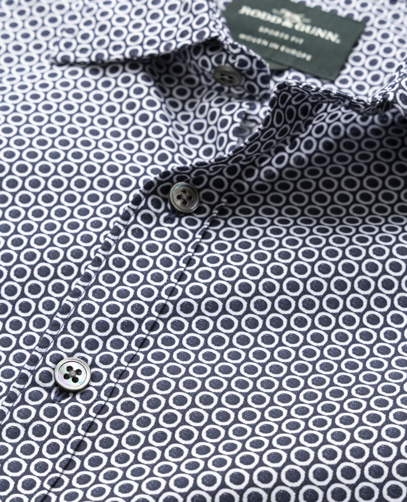 Marlow Sports Fit Shirt, MIDNIGHT, Detail 2