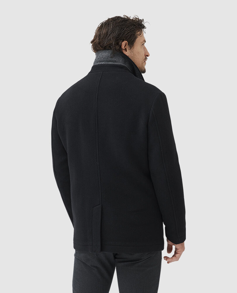 Berkely Coat, PITCH, Back
