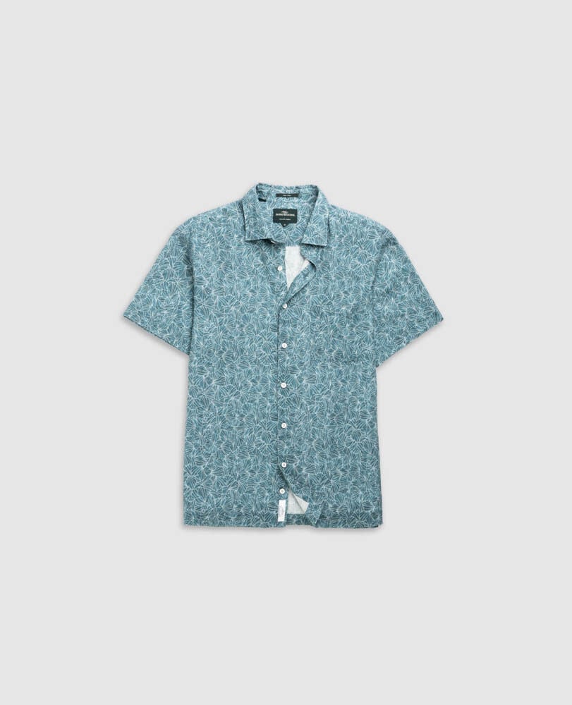 Whitlaker Hemd, BLAUER STEIN, Flat Lay